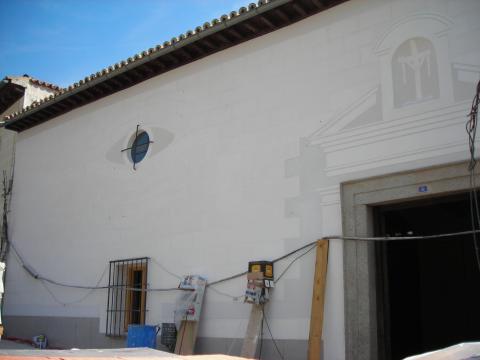 Ermita de la Veracruz fachada exterior tras su restauración